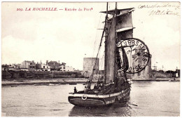 17 - B23910CPA - LA ROCHELLE. - Entree Du Port - Voilier - Très Bon état - CHARENTE-MARITIME - La Rochelle