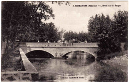 84 - B23534CPA - ENTRAIGUES - ENTRAIGUE - Le Pont Sur La Sorgue - Parfait état - VAUCLUSE - Entraigue Sur Sorgue