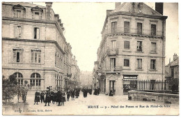 19 - B23401CPA - BRIVE - Hotel Des Postes - Rue Hotel De Ville - Carte Pionniere - Très Bon état - CORREZE - Brive La Gaillarde