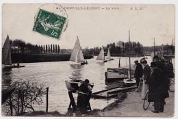 94 - B20782CPA - JOINVILLE LE PONT - La Voile - Travail Sur Barque - Assez Bon état - VAL-DE-MARNE - Joinville Le Pont