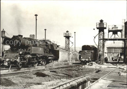 72117461 Saalfeld Saale Bahnbetriebswerk Dampflokomotiven Im Einsatz Baureihe 65 - Saalfeld