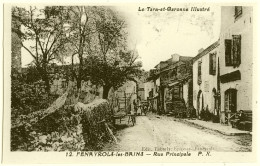 82 - B16371CPA - FENAYROLS LES BAINS - Rue Principale - Parfait état - TARN-ET-GARONNE - Sonstige & Ohne Zuordnung