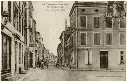 82 - B16289CPA - VALENCE D'AGEN - Rue Chevalier Toile - Etoile - Très Bon état - TARN - Valence