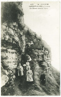 14 - B9285CPA - LONGUES MARIGNY SUR MER - Un Chemin Dans La Falaise - Bon état - CALVADOS - Autres & Non Classés