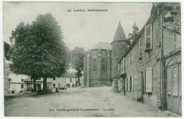 15 - B9050CPA - SAINT MARTIN VALMEROUX - La Place - Parfait état - CANTAL - Andere & Zonder Classificatie