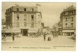 35 - B4772CPA - PARAME - Carrefour De ROCHEBONNE Et L'hotel International - Très Bon état - ILLE-ET-VILAINE - Parame