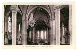 37 - B4389CPA - SAINTE MAURE DE TOURAINE - L'intérieur De L'église - Parfait état - INDRE-ET-LOIRE - Autres & Non Classés