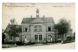 37 - B4370CPA - SAINT CHRISTOPHE SUR LE NAIS - L'hotel De Ville - L'école - Bon état - INDRE-ET-LOIRE - Sonstige & Ohne Zuordnung