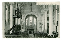 37 - B4368CPA - SAINT BRANCHS - Intérieur De L'église - Parfait état - INDRE-ET-LOIRE - Other & Unclassified