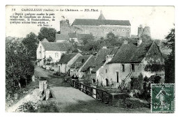 36 - B4338CPA - GARGILESSE - Le Château - Une Rue - Bon état - INDRE - Autres & Non Classés