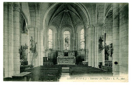 37 - B4178CPA - LERNE - Intérieur De L'église - Bon état - INDRE-ET-LOIRE - Sonstige & Ohne Zuordnung