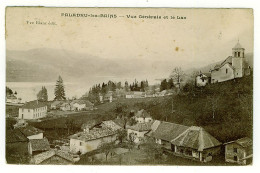 38 - B4128CPA - PALADRU LES BAINS - Vue Générale Et Le Lac - Bon état - ISERE - Autres & Non Classés