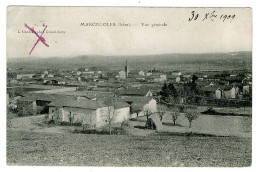 38 - B4117CPA - MARCILLOLES - Vue Générale - Bon état - ISERE - Autres & Non Classés