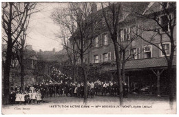 3 - B25204CPA - MONTLUCON - Institution Notre Dame - Melles BOURDIAUX - Parfait état - ALLIER - Montlucon