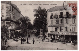 3 - B25158CPA - VICHY - Rond Point Des Quatre Chemins - Rue De Paris - Très Bon état - ALLIER - Vichy