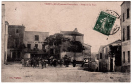 66 - B25088CPA - TROUILLAS - HOTEL De La Place - Très Bon état - PYRENEES-ORIENTALES - Autres & Non Classés