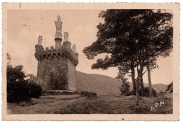 9 - B25073CPA - AX LES THERMES - Vierge Sur Le Rocher - Très Bon état - ARIEGE - Ax Les Thermes