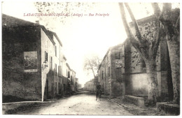 9 - B25057CPA - LABASTIDE DE BOUZIGNAC - LA BASTIDE BOUSIGNAC - Rue Principale - Très Bon état - ARIEGE - Autres & Non Classés