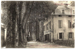 9 - B25024CPA - USSAT LES BAINS - Allée Principale Et La Direction - Très Bon état - ARIEGE - Autres & Non Classés