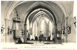 11 - B25019CPA - RENNES LES BAINS - Interieur De L' Eglise - Parfait état - AUDE - Autres & Non Classés