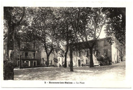 11 - B25016CPA - RENNES LES BAINS - La Place - Parfait état - AUDE - Autres & Non Classés