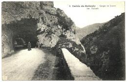 11 - B25014CPA - REBEUTY - Vallée - Les Tunnels - Gorges De Joucou - Très Bon état - AUDE - Other & Unclassified