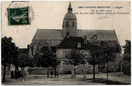 2 - B25761CPA - ARCY SAINTE STE RESTITUE - L' Eglise - Nef Du XIII E Siecle - Très Bon état - AISNE - Autres & Non Classés