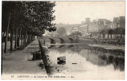 22 - B25765CPA - LANNION - Le Leguer Au Pont Sainte Anne - Très Bon état - COTES-D'ARMOR - Lannion