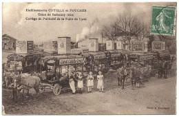 1 - B25256CPA - SATHONAY - Etablissement Cotelle Et Foucher - Cortège De Publicité - Très Bon état - AIN - Ohne Zuordnung