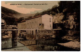 11 - B24955CPA - RENNES LES BAINS - Etablissement Thermal Du Bain Fort - Parfait état - AUDE - Andere & Zonder Classificatie