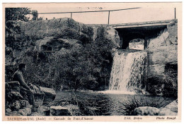 11 - B24927CPA - TAURIZE EN VAL - Cascade De Font D'Amour - Parfait état - AUDE - Andere & Zonder Classificatie