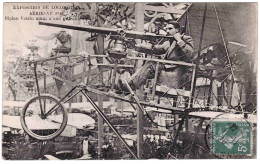 75 - T24913CPA - AVIATION - Exposition De Locomotion Aerienne 1910 - Biplan Voisin - Très Bon état - PARIS - Expositions