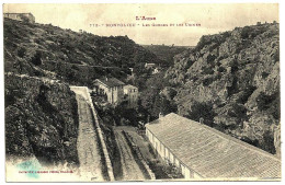 11 - B24897CPA - MONTOLIEU - Les Gorges Et Les Usines - Bon état - AUDE - Other & Unclassified