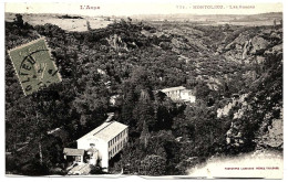 11 - B24898CPA - MONTOLIEU - Les Gorges - Bon état - AUDE - Andere & Zonder Classificatie