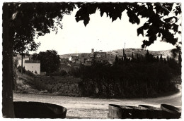 11 - B24896CPSM - PAZIOLS - Clocher Vu  Route De Tuchan - Bon état - AUDE - Autres & Non Classés