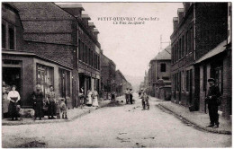 76 - B24850CPA - PETIT QUEVILLY - La Rue Jacquard - Magasins, Bouchers - Très Bon état - SEINE-MARITIME - Other & Unclassified