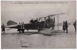 68 - T24808CPA - TRAUBACH LE BAS - Avion Allemand Modèle Albatros Abattu Le 28 Janvier 1917 - Très Bon état - HAUT-RHIN - Other & Unclassified