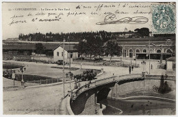 11 - B24716CPA - CARCASSONNE - La Gare Et Le Port Neuf - Carte Pionniere - Très Bon état - AUDE - Carcassonne