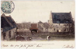 14 - B24371CPA - VILLERS SUR MER - Le Manoir D' Aubervill - Carte Pionniere - Très Bon état - CALVADOS - Villers Sur Mer