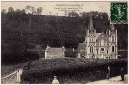 50 - B24303CPA - TROISGOTS LA CHAPELLE - Façade Chapelle Sur Vire Et Chemin De Croix - Très Bon état - MANCHE - Sonstige & Ohne Zuordnung