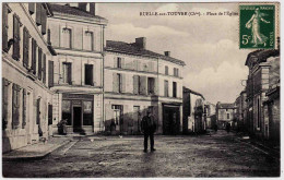 16 - B24290CPA - RUELLE SUR TOUVRE - Place De L' église  - Boulangerie - Parfait état - CHARENTE - Sonstige & Ohne Zuordnung