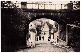 92 - B24260CPA - SAINT ST CLOUD - PARC - La Porte Et Le Pont Du Mail - Bon état - HAUTS-DE-SEINE - Saint Cloud