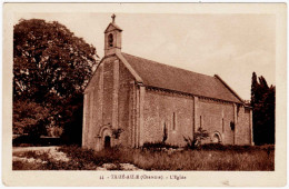 16 - B24284CPA - TAIZE - AIZIE - L' église - Parfait état - CHARENTE - Otros & Sin Clasificación