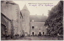 16 - B24065CPA - ABZAC - Château De SERRES - Personnages Nommés - Très Bon état - CHARENTE - Other & Unclassified