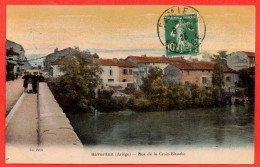 9 - B29582CPA - SAVERDUN - Rue De La Croix-Blanche - Très Bon état - ARIEGE - Autres & Non Classés