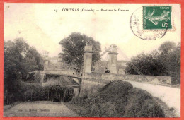 33 - B27768CPA - COUTRAS - Pont Sur La Dronne - Bon état - GIRONDE - Autres & Non Classés