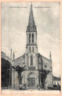 33 - B27598CPA - LE PORGE - L' Eglise Saint Seurin - Très Bon état - GIRONDE - Autres & Non Classés