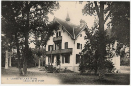 27 - B26196CPA - COURTEILLES - Chalet De La Foret - Voiture - Très Bon état - EURE - Autres & Non Classés