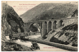 64 - B25954CPA - ESCOT - Viaduc Chemin De Fer - Diligence - ASPE - Très Bon état - PYRENEES-ATLANTIQUES - Sonstige & Ohne Zuordnung