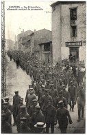 81 - B25853CPA - CASTRES - Les Prisonniers Allemands Rentrant De La Promenade - Texte - Très Bon état - TARN - Castres